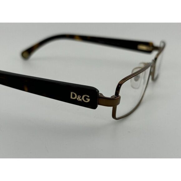 Dolce & Gabana DG5065 373 Brown Black Tortoise Eyeglasses Frames 51-16-135 - Picture 4 of 8